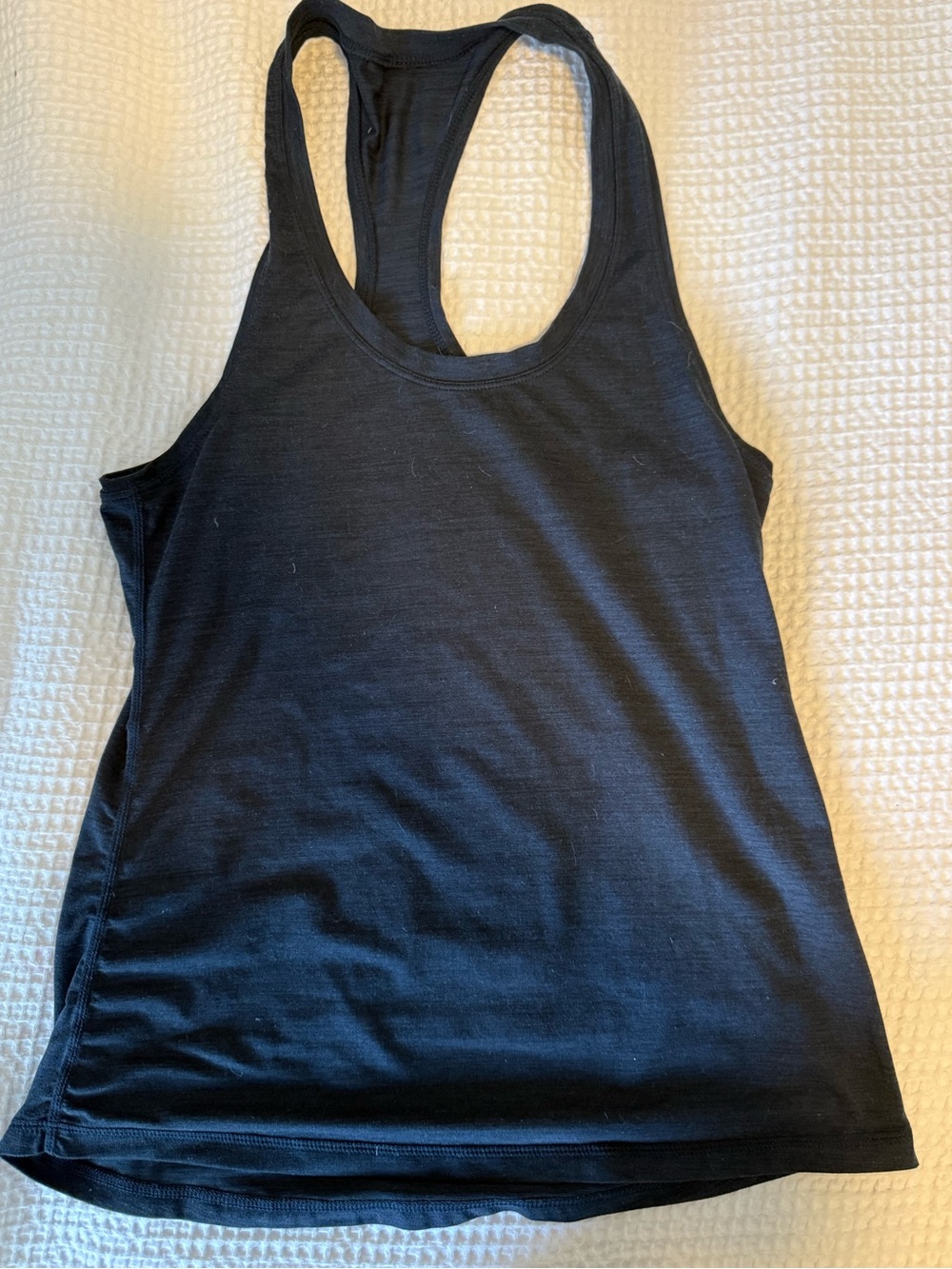 Vuori Dark Navy Racerback Tank
